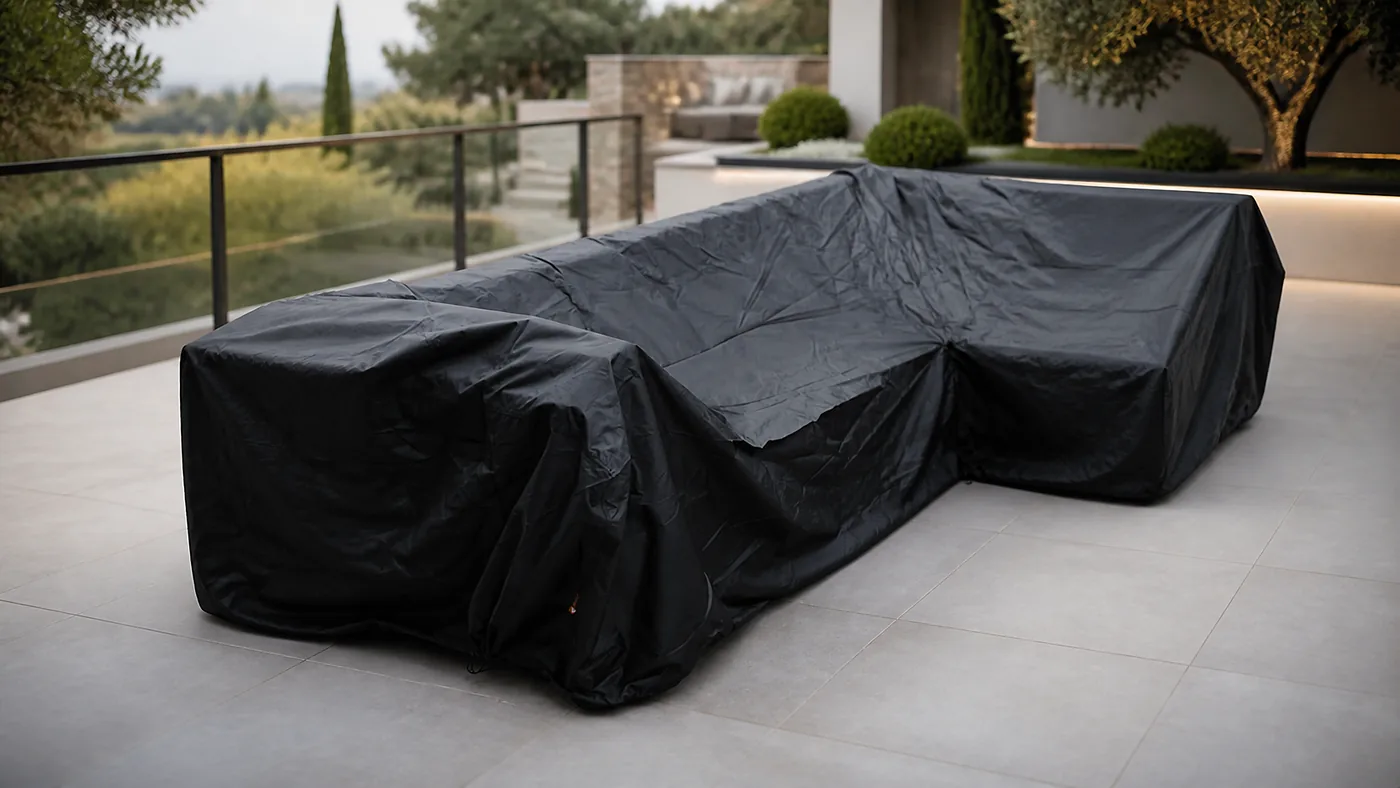 Patio L-Shaped Sofa Cover view 2