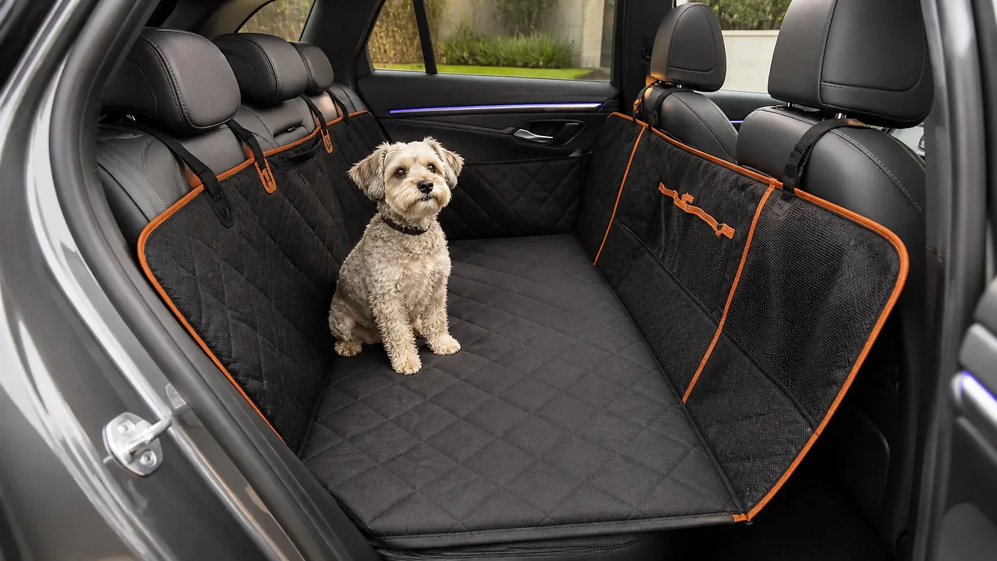 Dog Car Seat Cover view 4